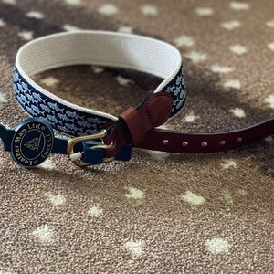 NWT • Boys fish print belt • Leather Man Ltd.